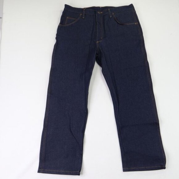 Rustler Advantage Jeans Mens 38x29 (Fits 37x29) Blue Regular Fit Boot - Picture 1 of 10